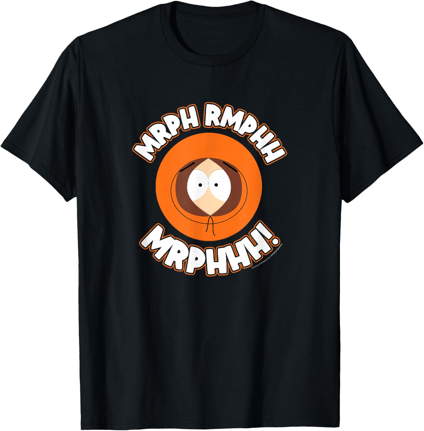 South Park - Kenny Mrph Rmphh T-Shirt - T-Shirt | Black