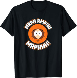 South Park - Kenny Mrph Rmphh T-Shirt - T-Shirt | Black
