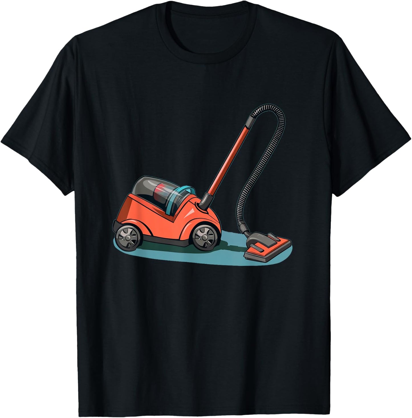 Pretty Vacuum Cleaner Costume for Boys and Girls T-Shirt - T-Shirt | Black