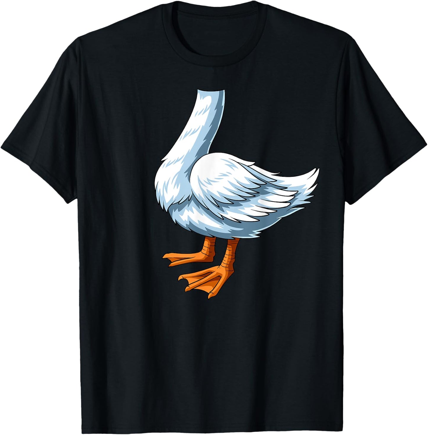 Easy Duck Costume Duck Body Headless Duck Costume T-Shirt - T-Shirt | Black