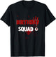 Birthday squad Scary horror movies party funny T-Shirt - T-Shirt | Black