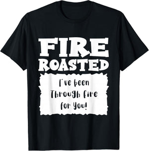 Funny Fire Roasted Packet Group Taco Costume Halloween T-Shirt - T-Shirt | Black