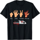 Jimbeels Men's Rock Paper Scissors Chain Saw Funny Forestry Workers Saying T-Shirt - T-Shirt | Black