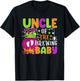 Uncle of Brewing Baby Halloween Theme Baby Shower Spooky T-Shirt - T-Shirt | Black