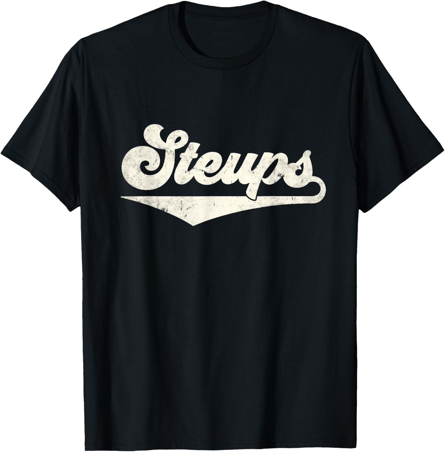 Steups Trinidad and Tobago Funny Pride Flag Retro style T-Shirt - T-Shirt | Black