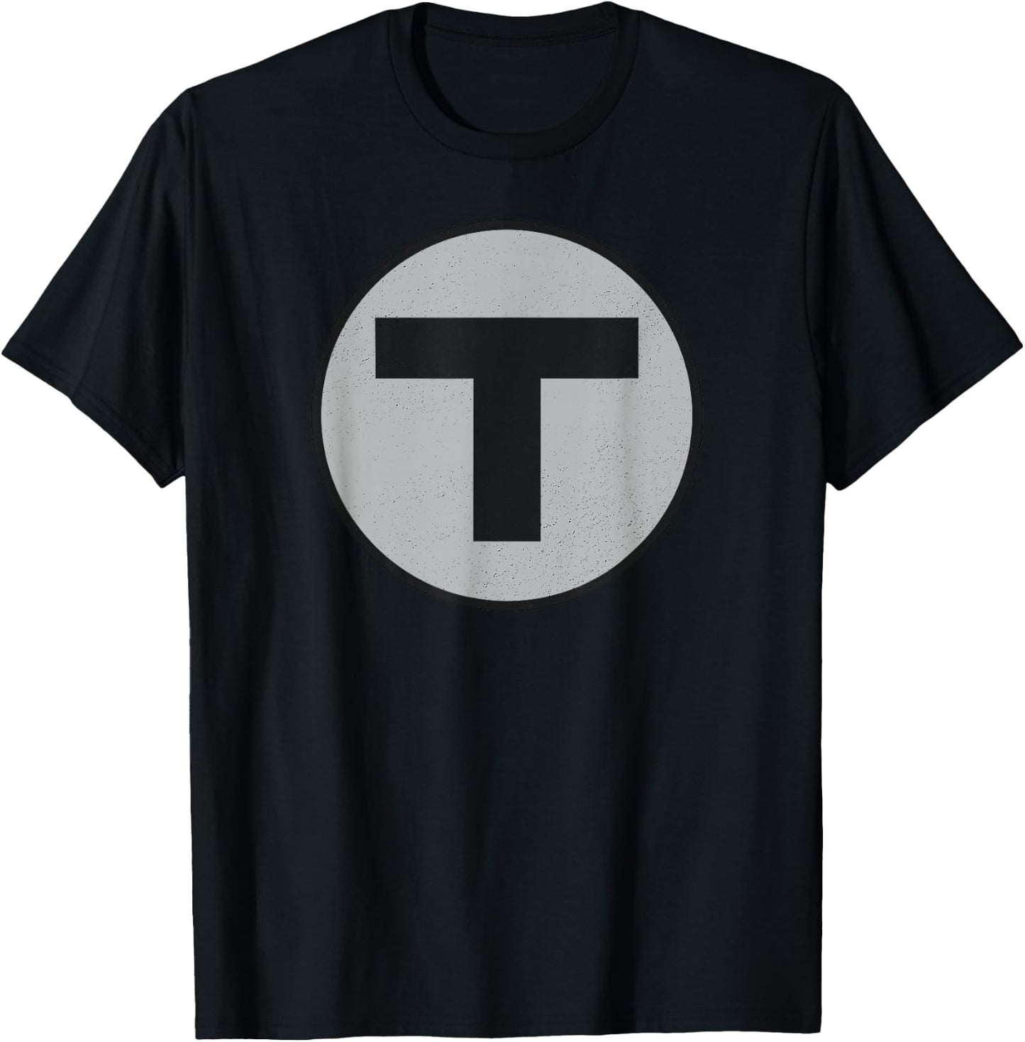 Boston T Vintage MBTA Train T-Shirt - T-Shirt | Black