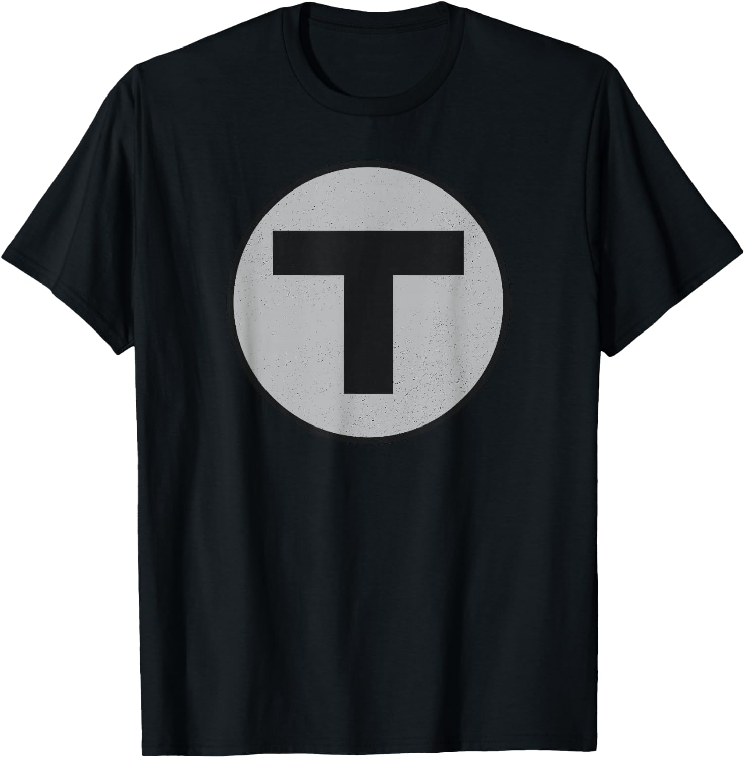 Boston T Vintage MBTA Train T-Shirt - T-Shirt | Black