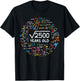 Square Root Of 2500 50 Years Old Official Teenager Birthday T-Shirt - T-Shirt | Black