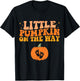 Little Pumpkin On The Way Halloween Pregnancy Announcement T-Shirt - T-Shirt | Black