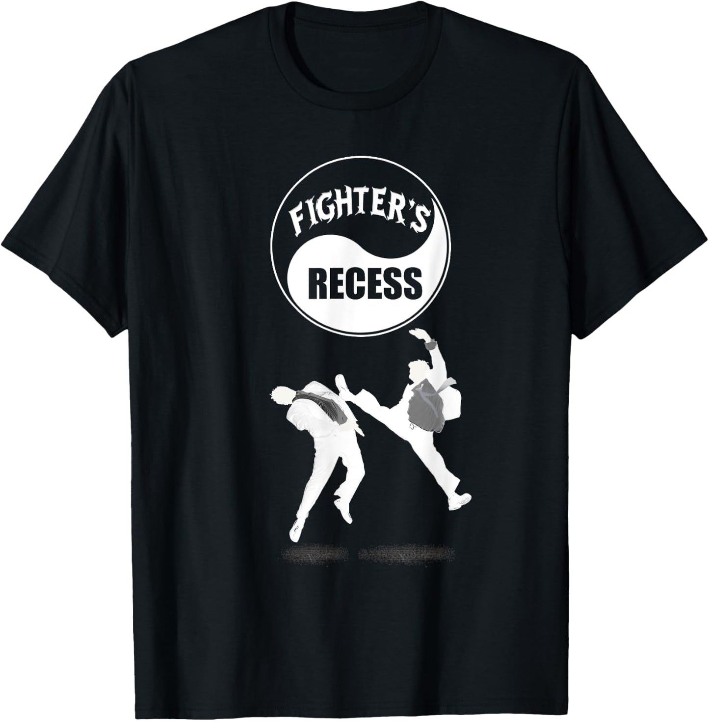 Fighter's Recess: YIN Version - Deluxe Edition T-Shirt - T-Shirt | Black