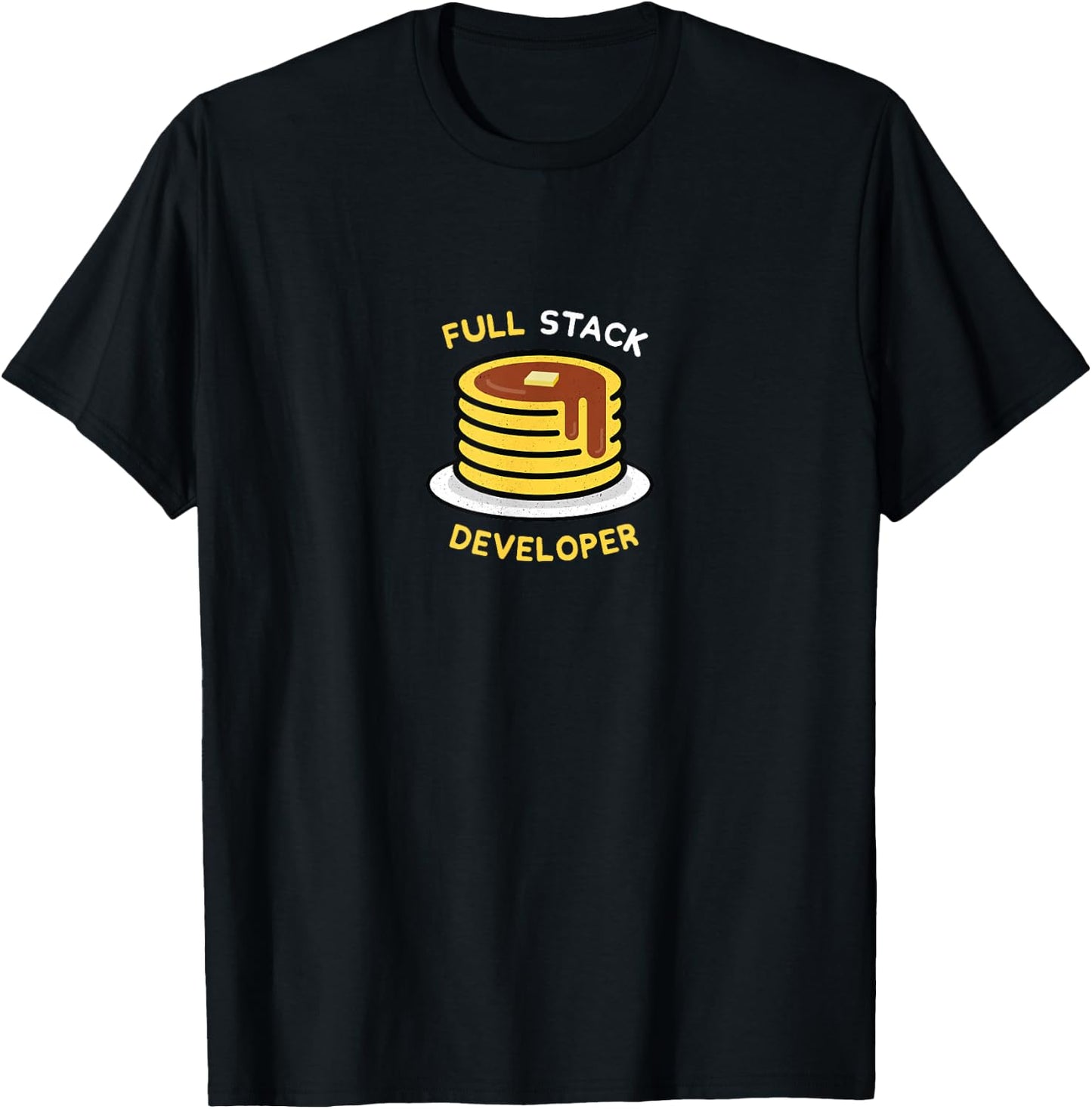Full Stack Developer - Programmer Shirt T-Shirt - T-Shirt | Black
