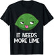 It Needs More Lime T-Shirt - T-Shirt | Black
