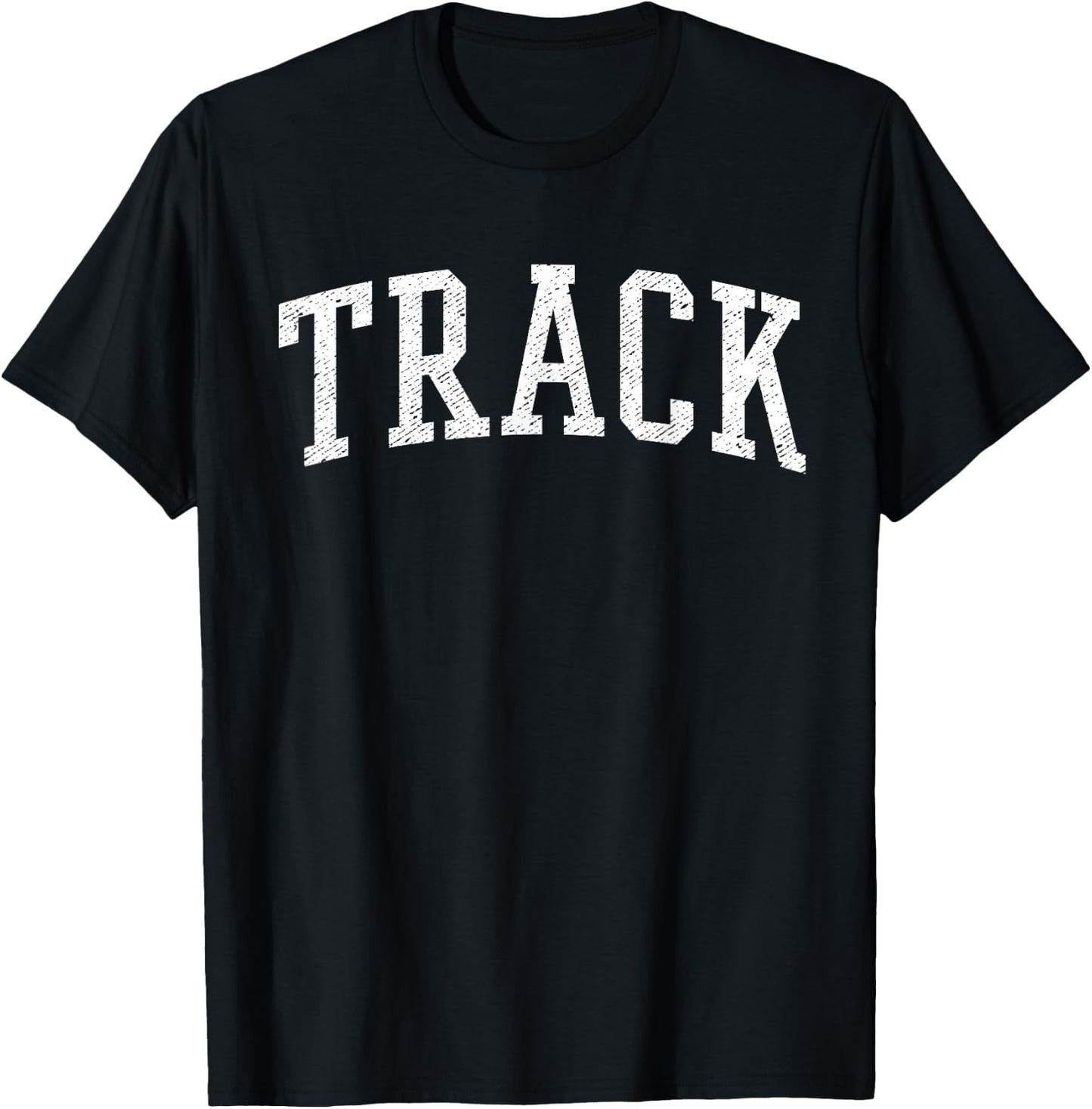 Vintage Track and Field T-Shirt - T-Shirt | Black