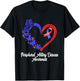 Peripheral Artery Disease Awareness Heart PAD Awareness T-Shirt - T-Shirt | Black