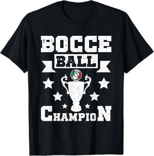 Bocce Ball Champion T-Shirt - T-Shirt | Black