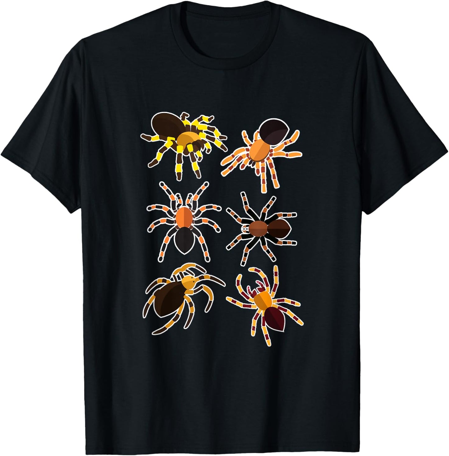 Tarantula Spiders Arachnid Arachnology Tarantula Lover T-Shirt - T-Shirt | Black