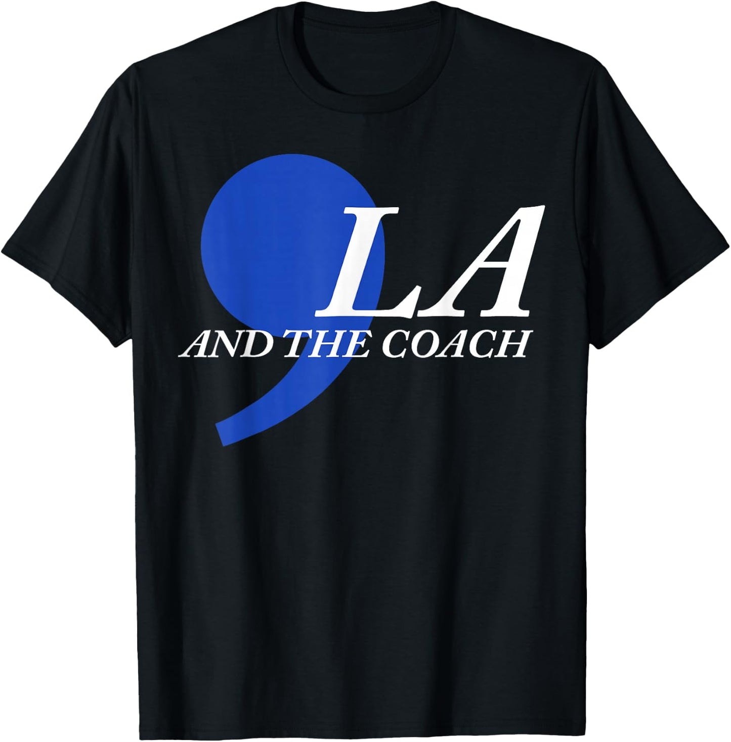 Comma La And The Coach T-Shirt - T-Shirt | Black