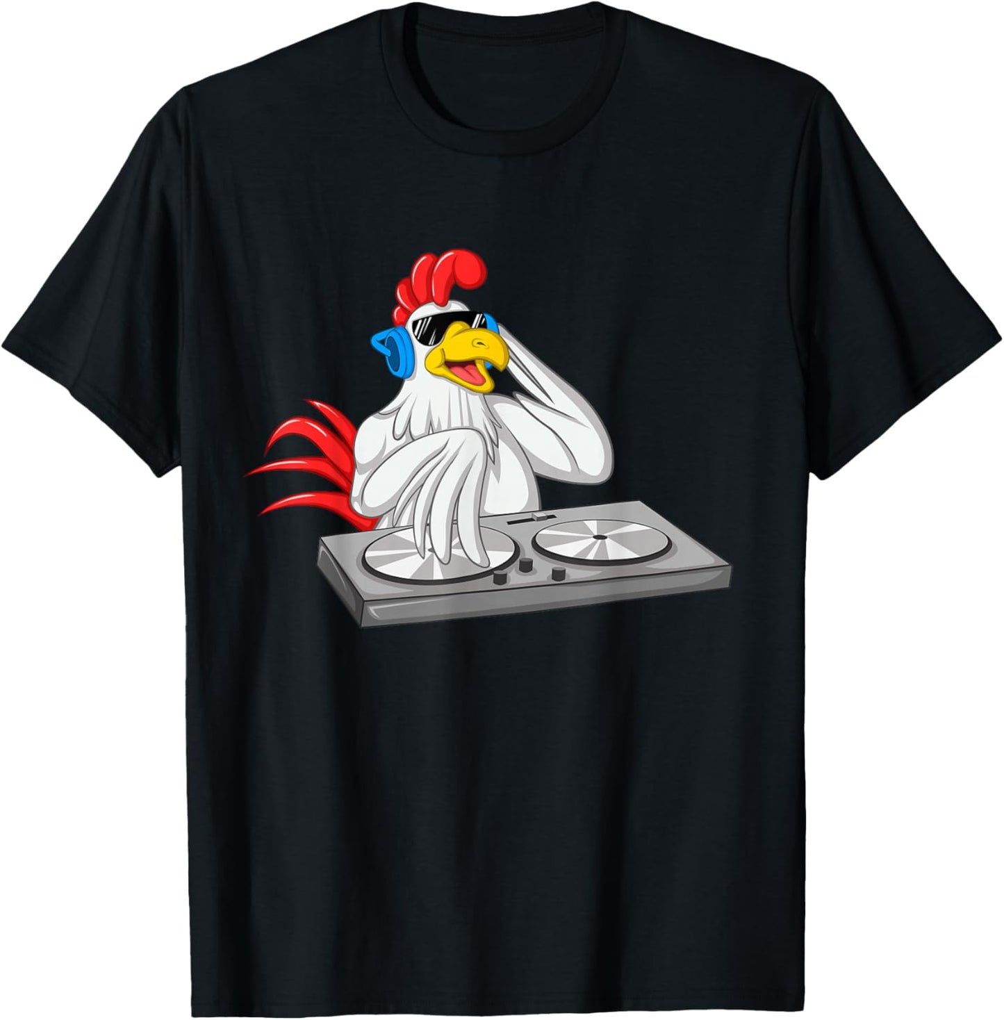Funny DJ Art Men Women Music Producer Disc Jockey Lover DJ T-Shirt - T-Shirt | Black