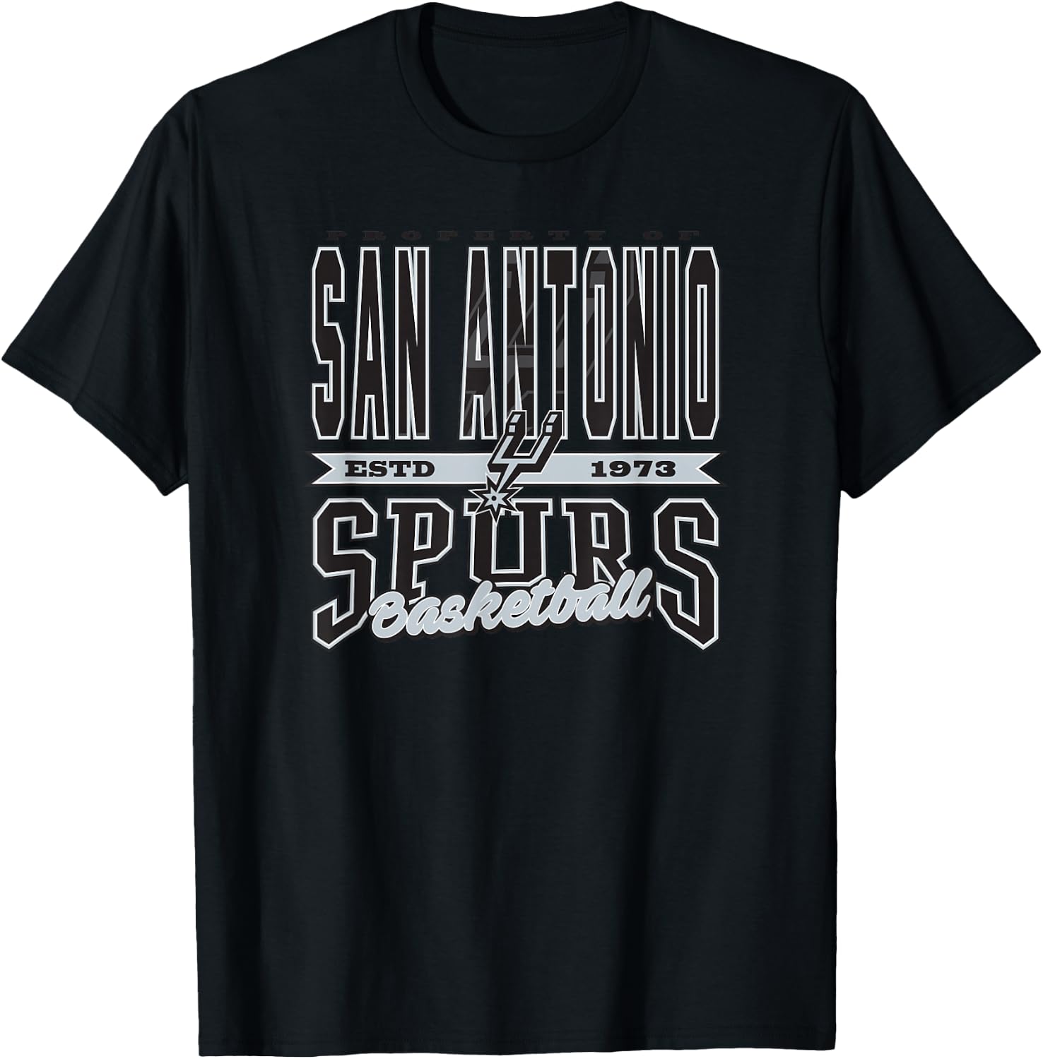 NBA San Antonio Spurs Nonstop Action T-Shirt - T-Shirt | Black