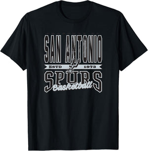 NBA San Antonio Spurs Nonstop Action T-Shirt - T-Shirt | Black