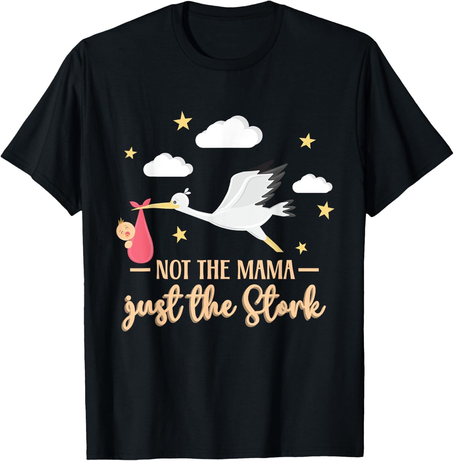 Surrogacy Surro Mama Pregnancy Surrogate Mom T-Shirt - T-Shirt | Black