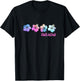 Curacao Beach Vacation Hibiscus Tropical Flowers T-Shirt - T-Shirt | Black