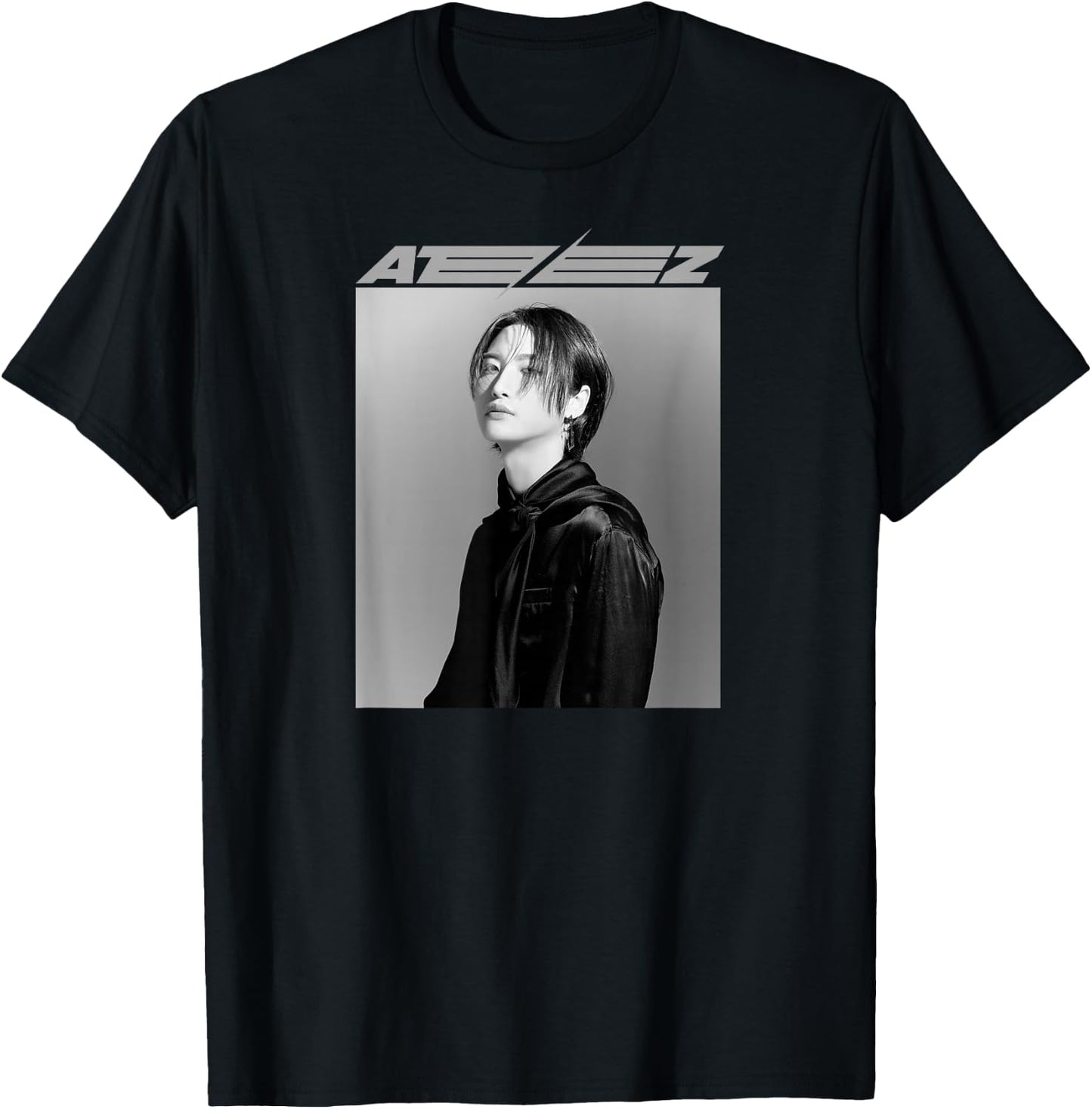 ATEEZ Official Merch Exclusive Seonghwa T-Shirt - T-Shirt | Black
