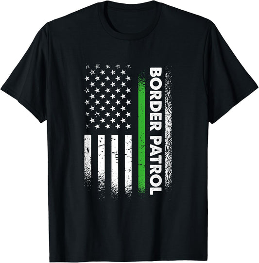 American Border Patrol Agent T-Shirt - T-Shirt | Black