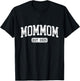 Mommom Est 2025 Promoted To Mommom Announcement T-Shirt - T-Shirt | Black