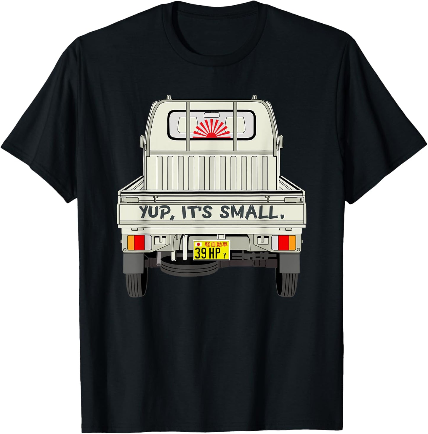 Japan Mini Truck Kei CarCab Over Compact 4wd Off Road Truck T-Shirt - T-Shirt | Black