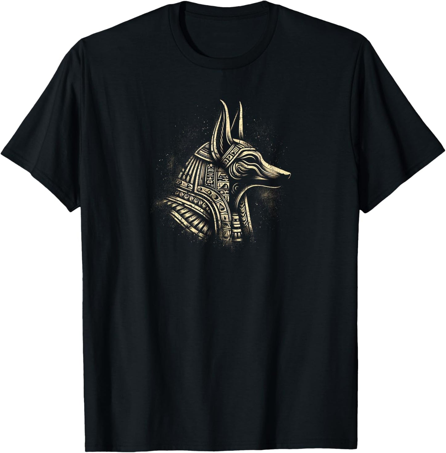 Anubis in Shadows T-Shirt - T-Shirt | Black