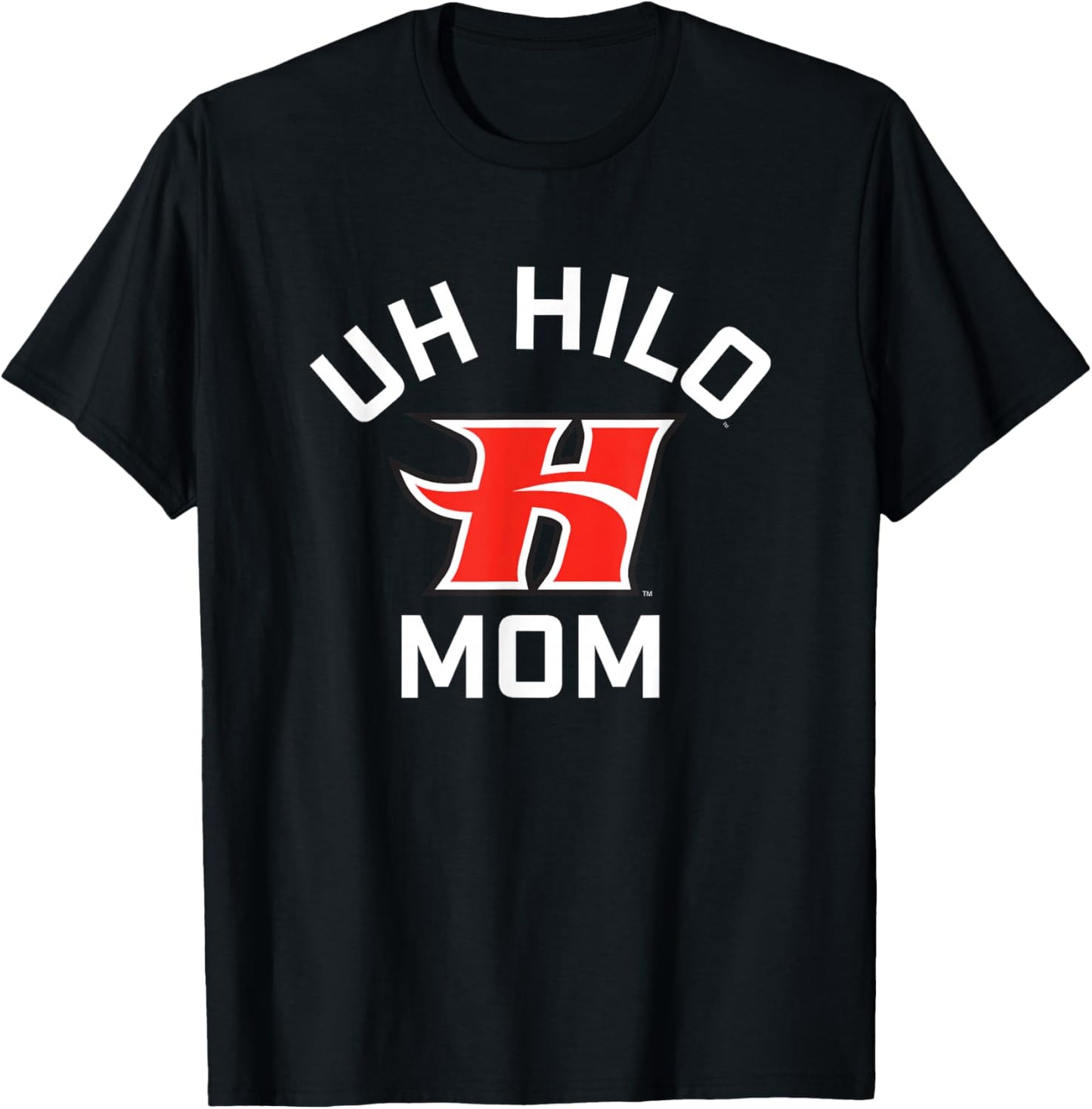 University of Hawaii at Hilo Vulcans Hilo Mom T-Shirt - T-Shirt | Black