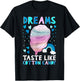 Sweet Cotton Candy Dreams T-Shirt - T-Shirt | Black