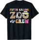 Field Zoo Trip Shirt For Teacher, Fifth Grade Crew Women Kids T-Shirt - T-Shirt | Black