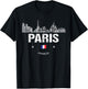 Paris Souvenir Travel T-Shirt - T-Shirt | Black