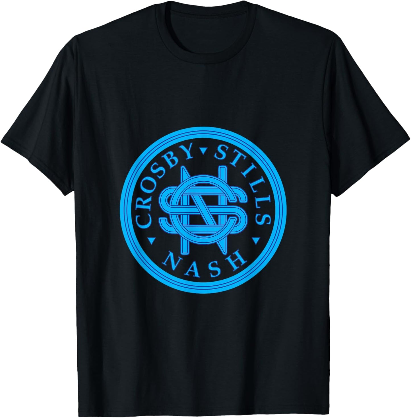 Crosby Stills & Nash - Wooden Ships T-Shirt - T-Shirt | Black