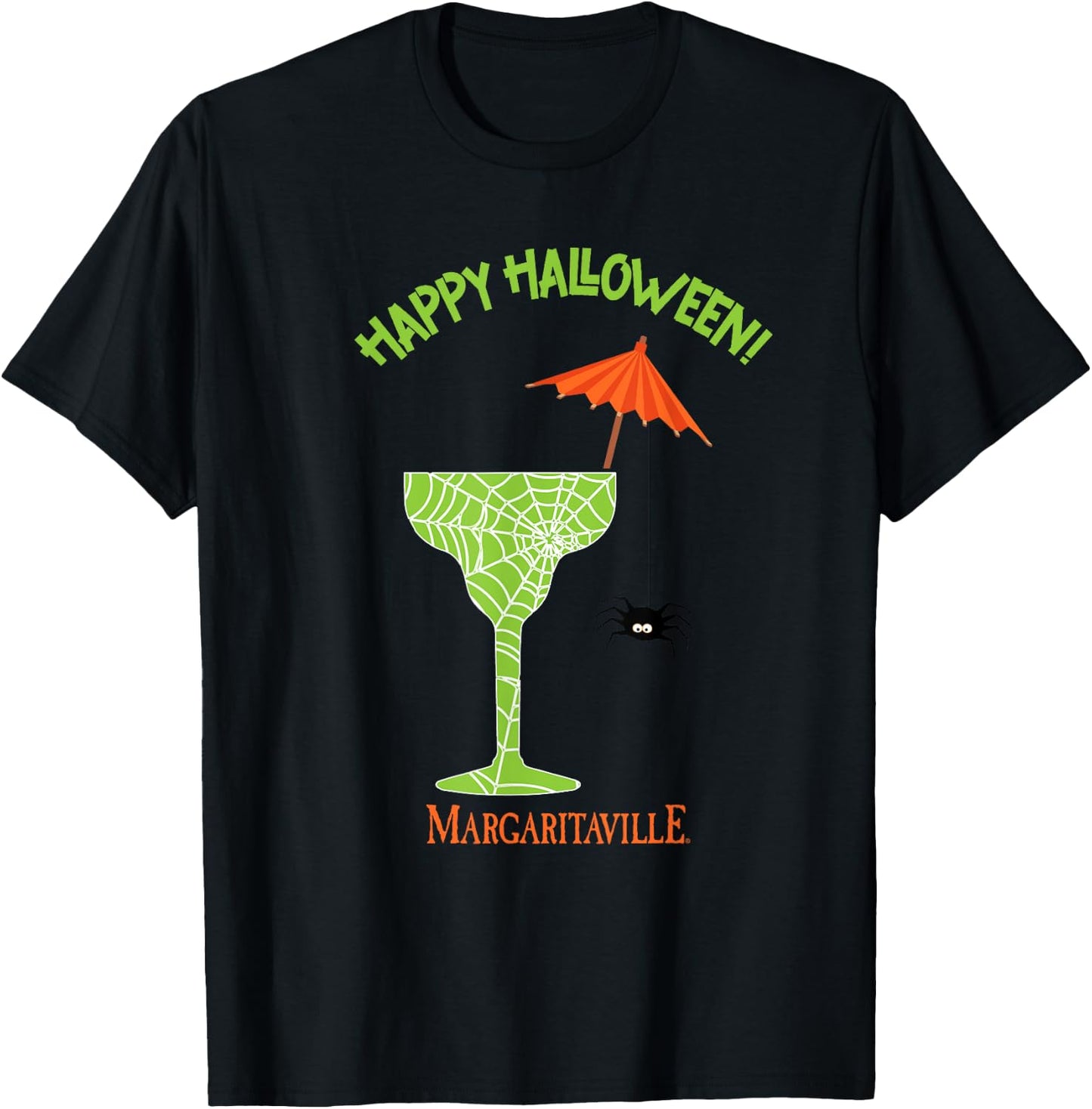 Happy Halloween Margarita T-Shirt - T-Shirt | Black