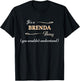 It's a BRENDA Thing, You Wouldn't Understand | Name Gift T-Shirt - T-Shirt | Black