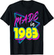 Made in 1983 38th Birthday Retro 38 Years Old 80s Vintage T-Shirt - T-Shirt | Black