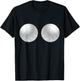 Volleyball Player Boobs Funny T-Shirt - T-Shirt | Black