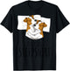 Sleeping Jack Russell Terrier Pyjamas Official Sleepshirt T-Shirt - T-Shirt | Black