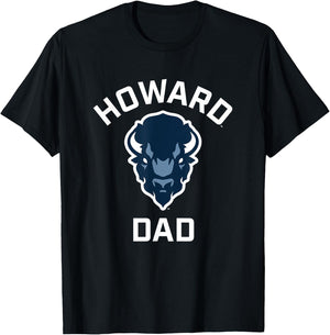 Howard University Bison Arched Dad T-Shirt - T-Shirt | Black