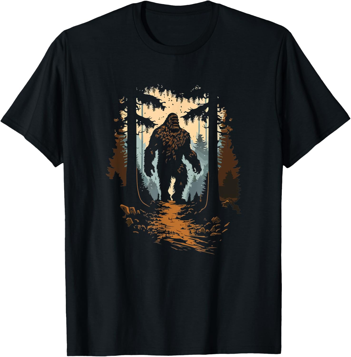Bigfoot T-Shirt - T-Shirt | Black