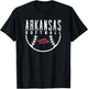 University of Arkansas Razorbacks Softball T-Shirt - T-Shirt | Black