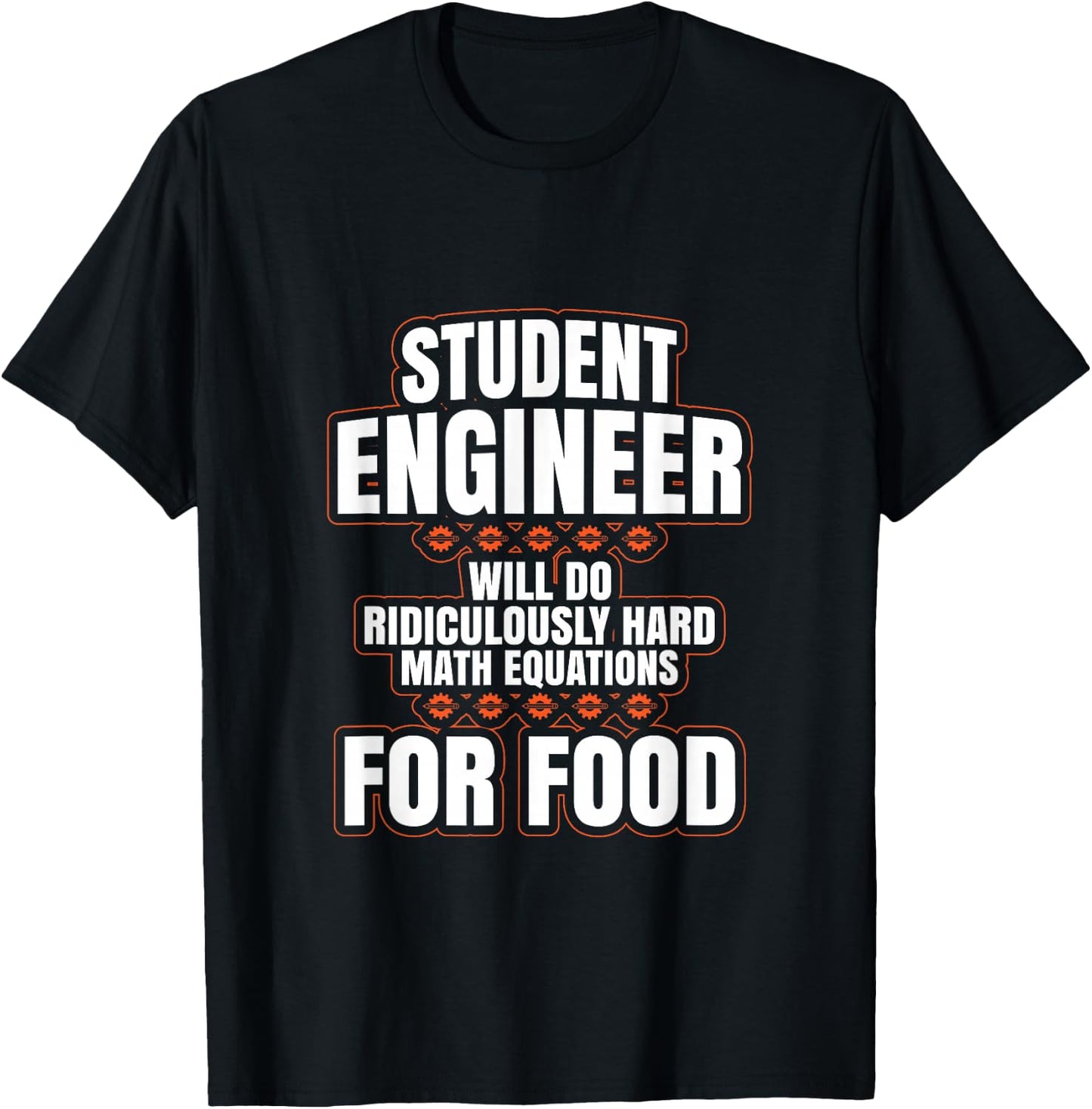 Funny Engineer Gifts Engineering College Student Gift Ideas Small T-Shirt - T-Shirt | Black