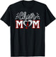 Choir Mom Heart Mom Of A Choir Member Choir Mama T-Shirt - T-Shirt | Black