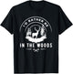 i'd rather be in the woods Hunting Deer T-Shirt - T-Shirt | Black