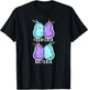 Front-eria Bacteria Funny Biology Pun T-Shirt - T-Shirt | Black