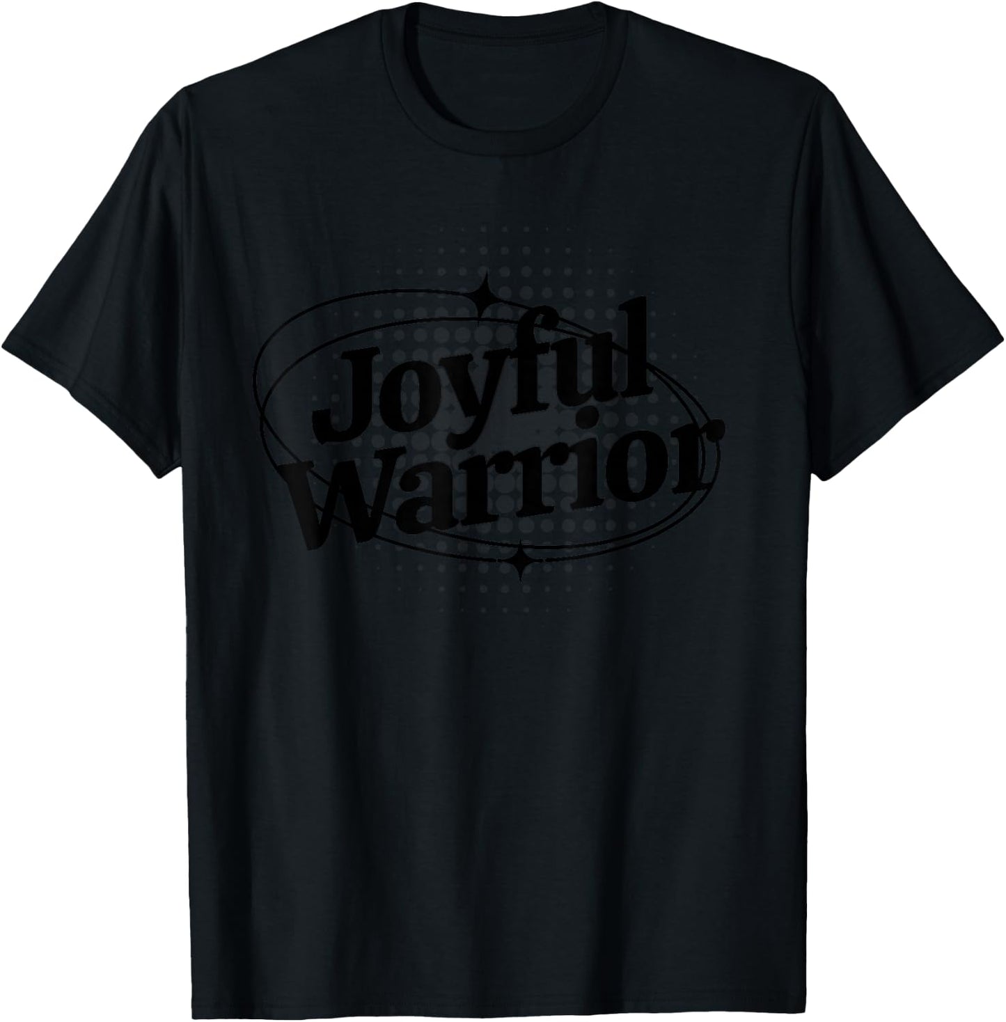 Joyful Warrior Kamala Harris Tim Walz Waltz 2024 T-Shirt - T-Shirt | Black