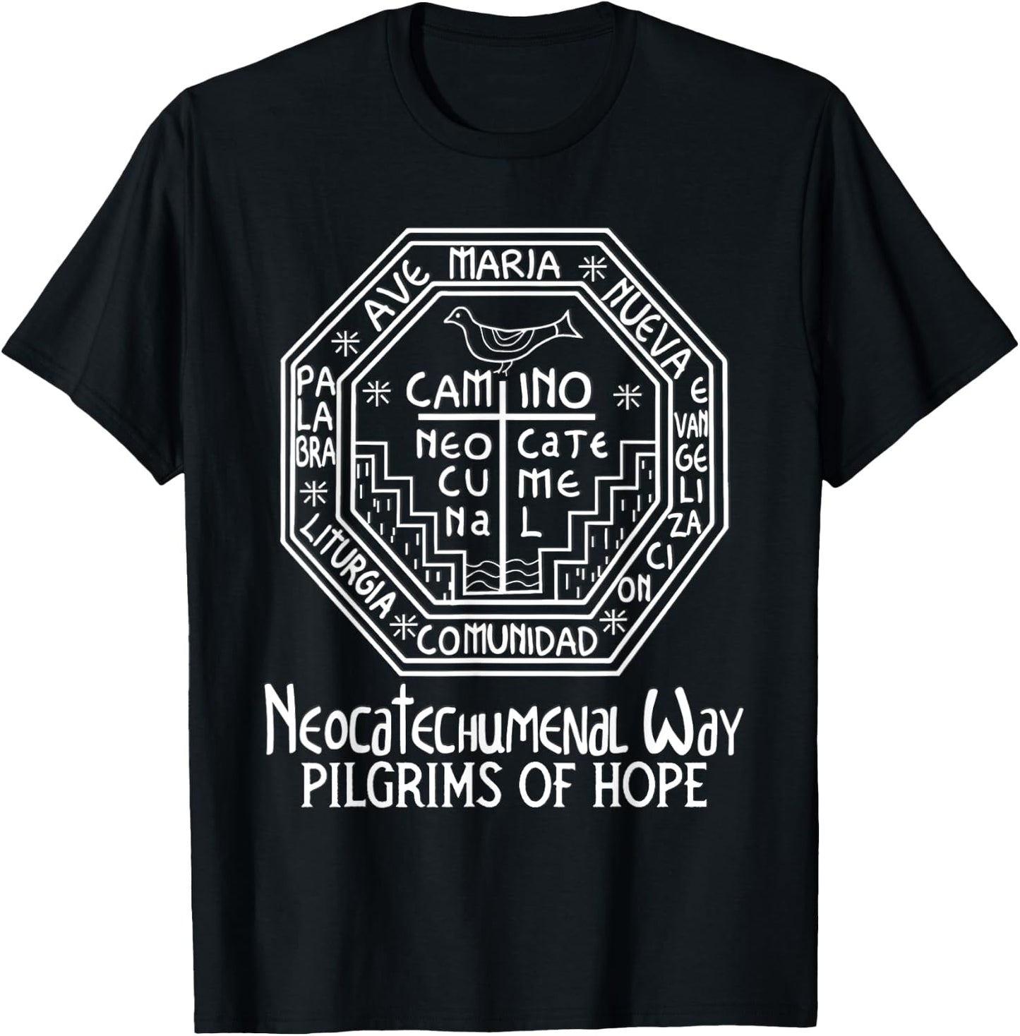 Neocatechumenal Way NCW Modern Catholic T-Shirt - T-Shirt | Black